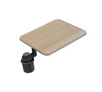 Montesy Portabicchieri girevole a 360 gradi per auto, scrivania generale per la maggior parte dei veicoli, facile installazione senza attrezzi, tavolo interno auto