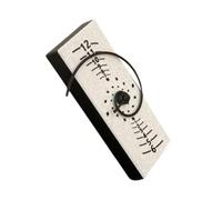 Montesy Spirals Fibonaccis - Orologio da parete rettangolare che combina estetica matematica e stili moderni per decorazioni