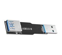 Montesy USB 3.0 B scheda di estensione tipo B maschio a spina femmina per il collegamento del computer e l'uso dell'adattatore con ampia compatibilità
