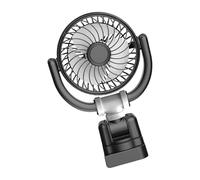 Montesy Ventilatore automatico elettrico regolabile a 3 velocità Fan del veicolo a basso rumore Accessori auto Raffreddatori di circolazione dell'aria per camion dell'automobile del veicolo