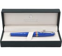 MONTEVERDE - J059733 - Penna stilografica Aldo Domani - punta M - fusto azzurro italia - Monteverde - 94811 - Conf. da 1 Pz. - J059733