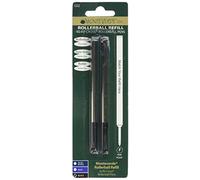 Monteverde C222BK - Ricarica rollerball per penne Cross Rollerball, punta fine, Nero