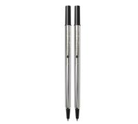 Monteverde J231201 Blister 2 Refill per Penna Roller Parker, nero, 2 Pezzi