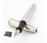 MONTEVERDE USA Aldo Domani - Penna stilografica, spazzolata, pennino