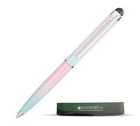Monteverde USA Poquito Stylus Pen - Penna a sfera compatta in metallo con stilo capacitivo, ricaricabile con mini ricariche standard internazionali D1