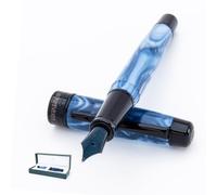 MONTEVERDE USA Prima - Penna stilografica, con punta arrotondata, colore: Blu