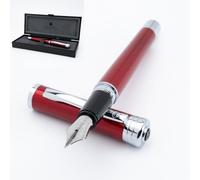 MONTEVERDE USA Strata - Penna stilografica, pennino extra fine, colore: Rosso