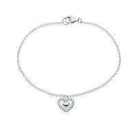Monteverdi 2VNAMONJ-BR-0117 - Bracciale da donna, con chiusura a moschettone, in argento sterling 925 rodiato, 18,5 cm, Eine Grösse, Argento sterling, Nessuna pietra preziosa