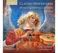 Claudio Montever Monteverdi: Messa a Quattro Voci Et Salmi of 1650 - Volume (CD)