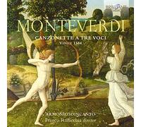 Monteverdi Claudio - Canzonette A Tre Voci (Venezia 1584)