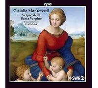 Claudio Monteverdi Claudio Monteverdi: Vespro Della Beata Vergine (CD) Album