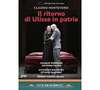 Music Dvd Claudio Monteverdi - Il Ritorno D'Ulisse In Patria (2 Dvd)