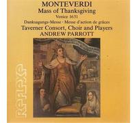 Monteverdi:Parrott/Taverner Co - Mass of Thanksgiving-Venice 16