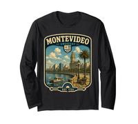 Montevideo Uruguay Regalo Montevideo Punta del Este Maglia a Manica