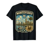 Montevideo Uruguay Regalo Montevideo Punta del Este Maglietta