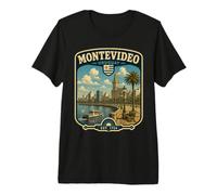 Montevideo Uruguay Regalo Montevideo Punta del Este Maglietta Premium