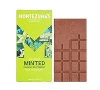 Montezumas Cioccolato al latte con menta piperita croccante, 90 g (confezione da 12)