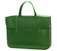 Montford MFC1GR - Custodia in pelle per musica, colore: Verde oliva