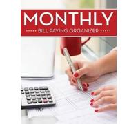 Monthly Bill Paying Organizer (Tascabile)