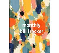 Monthly Bill Tracker Notebook