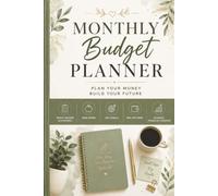 Monthly Budget Planner: Simple Monthly Expense, Savings & Debt Tracker for Better Money Management