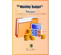 Monthly Budget Planner: Track Your Income, Expenses, Debts & Savings - Easy 12-Month Financial Organizer