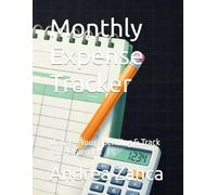 Monthly Expense Tracker: Manage Your Spending & Track Your Expenses