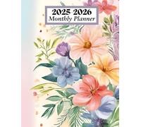 Monthly Planner 2025-2026: Two Year from January 2025 to December 2026 || 24 Months Schedule Organizer and Appointment Book with Holidays & Inspirational Quotes.