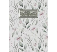 Monthly Planner 2026-2028: 36 Months Calendar Schedule Organizer from January 26 to December 28 || Three Years Appointment Book with Holidays & Inspirational Quotes || Leaves Cover - Canada Edition