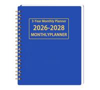 Monthly Planner 2026-2028 - Agenda per notebook | Undated Monthly Planner, Management Agenda Organizer Planning Notebook For Desk Teacher College Kids Home Office Business Work School