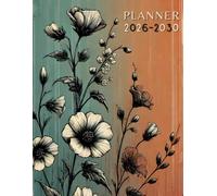 Monthly Planner 2026-2030 Format A4: Organizer and Agenda with Calendar from January to December 1 Month on 2 Pages For Five Years of Productivity