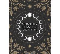 Monthly Planner 2027-2028: Tow Year From January to December With Holidays & Inspirational Quotes