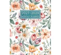 Monthly Planner 2027-2029: 3-Year Calendar from January 2027 to December 2029 - Two Pages per Month || 36 Months Schedule Organizer with Holidays & Inspirational Quotes || Large Size - Canada Edition