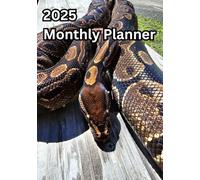 Monthly Planner: Ball Python (Cover)