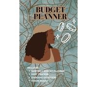 Monthly Planner for Women | Monthly Budget Planner | Debt Tracker | Yearly Review | Black Girl Aesthetic - Green