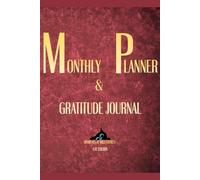 Monthly Planner & Gratitude Journal: Organize Your Month, Celebrate Your Moments with a Black Cat