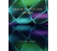 Monthly Reflection Journal: Geometric Harmony Edition: A Five-Year Journey of Balance and Reflection