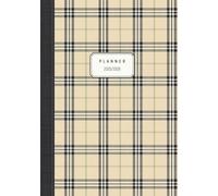 Monthly & Weekly Planner 2025 - 2026 - Agenda mensual y semanal 2025 - 2026 - Classic tartan