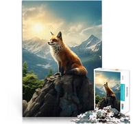 Monti Fox Puzzle da 2000 pezzi per adulti Aiuta il cervello ad allenare i giocattoli che creano dipendenza per coltivare la pazienza Lista dei desideri con Babbo Natale 70x100cm