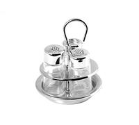MONTINI MTN655815 Set 3 Pz Daisy Sale Pepe Stuzz, Inox 815E