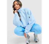 MONTIREX Felpa Polar Fleece Hush 1/4 Zip, blu S