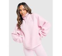 MONTIREX Felpa Polar Fleece Hush 1/4 Zip, rosa XS