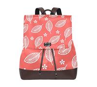 MONTOJ Borsa da viaggio Campus in pelle con piccoli fiori bianchi