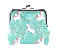 MONTOJ Carino Unicorni Volanti Modello bambini cambiamento borsa Donne Portafoglio Portamonete, Multi, taglia unica