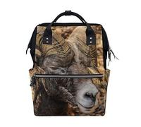 MONTOJ Cool Big Horn Ram Borsa da viaggio in tela Campus Zaino