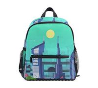 MONTOJ Factory Night Bookbag Borsa da viaggio Packable School Daypack