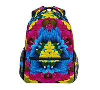 MONTOJ Fiori Borsa da Viaggio Campus Zaino Unisex Scuola Zaino