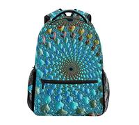 MONTOJ Fiori Borsa da Viaggio Campus Zaino Unisex Scuola Zaino multicolore 3 OneSize