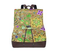 MONTOJ Fluorescence Colore Fiori Borsa da Viaggio Campus Zaino