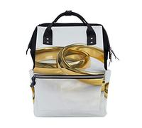 MONTOJ Golden Wedding Rings tela Borsa da viaggio Campus Zaino
